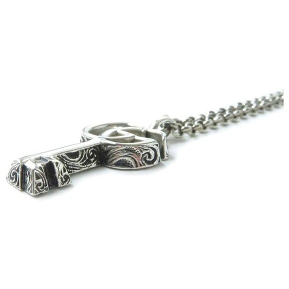 Authentic Gucci GG Marmont Key Pendant Necklace - Picture 10 of 13